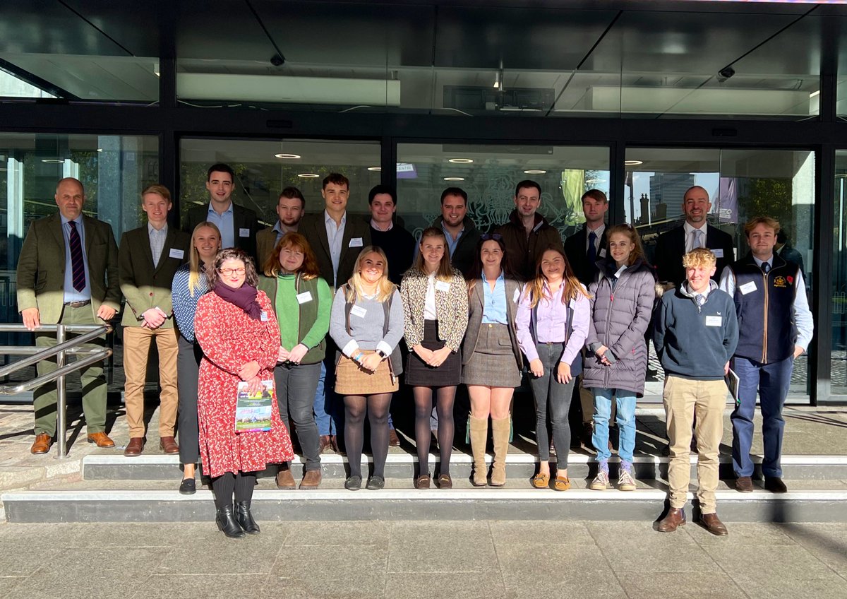 We’re pleased to have provided a number of funded student places to today’s National Farm Management Conference. Great to see the next generation taking such an interest in knowledge exchange and industry collaboration 👏🏼 #NFMConf2023