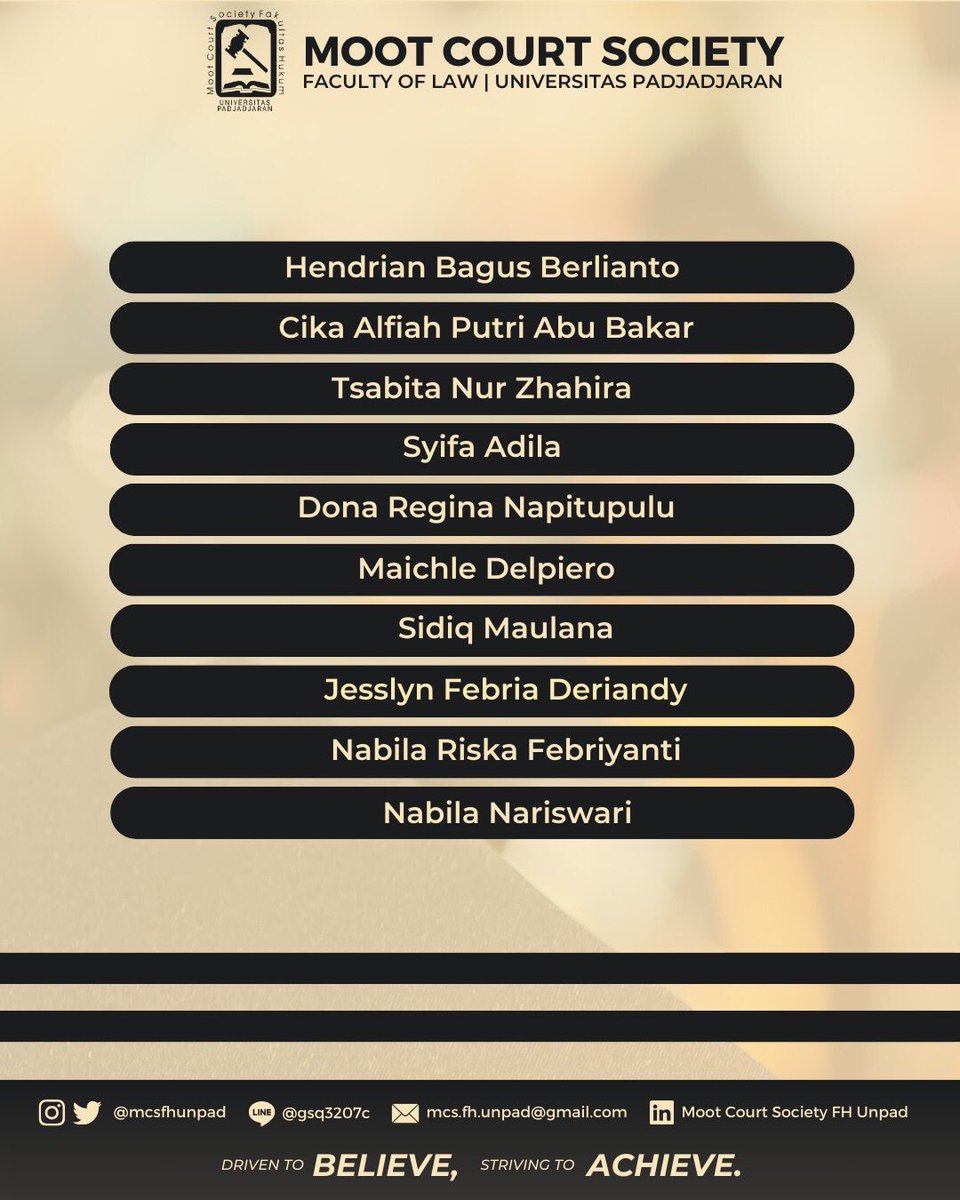 MCS FH UNPAD tweet media