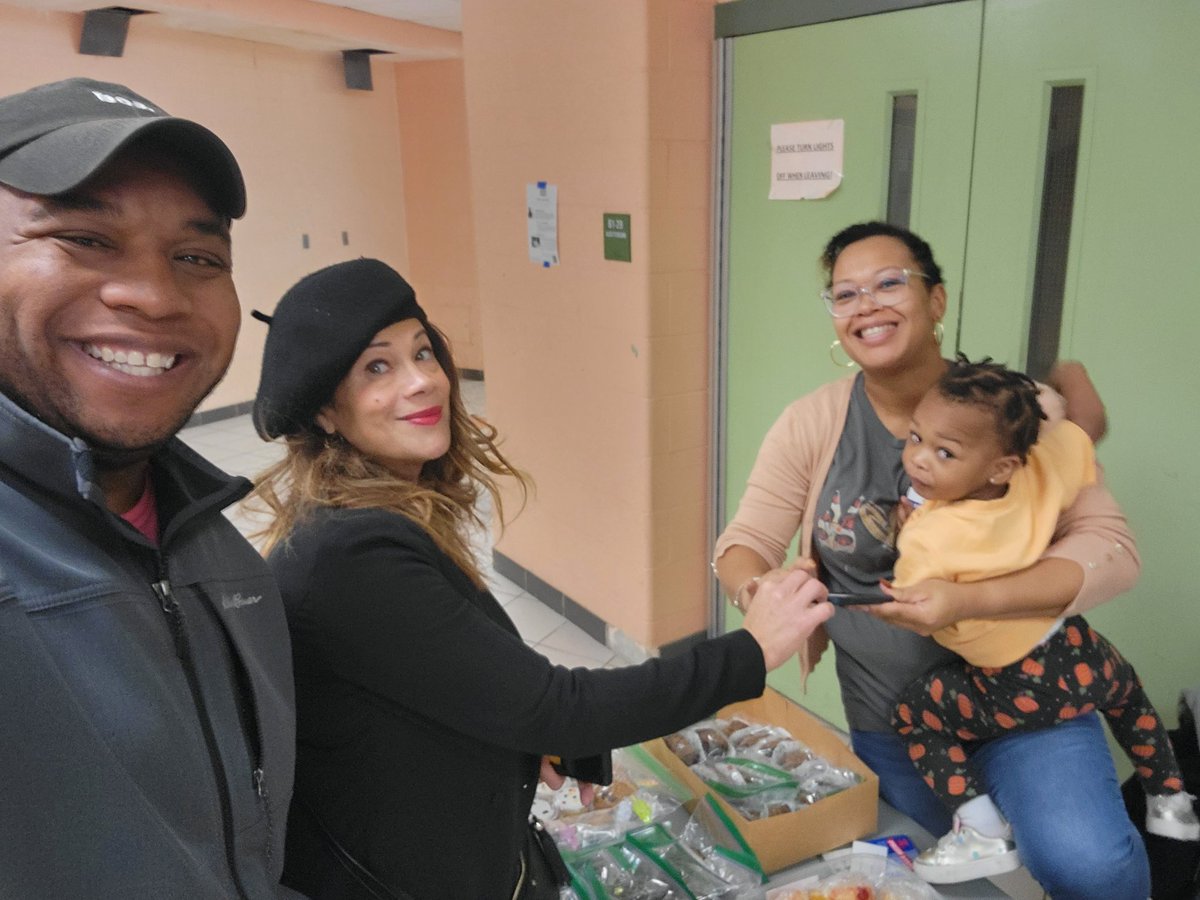 Grateful to my friend <a href="/juliaforboston/">Julia Mejia</a> for taking a few moments (and a lot of baked goods) to help support the Mildred Avenue School while out on the campaign trail today. In ways big and small she is fighting for BPS families. Glad to vote for you today! #bospoli