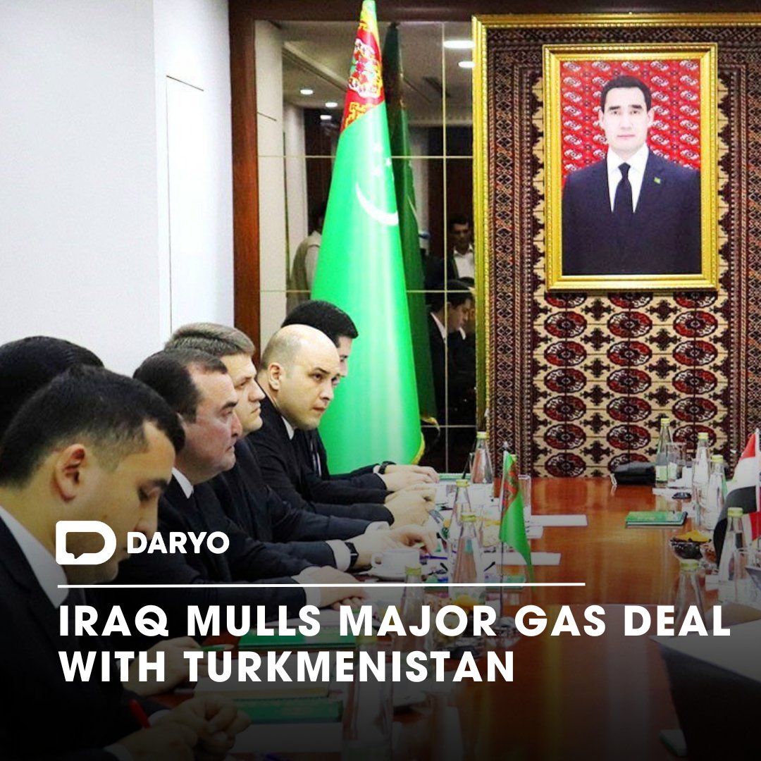 #Iraq mulls #major #gas #deal with #Turkmenistan 

🇮🇶⛽️🇹🇲

#Baghdad #plans a five-year #contract for 9bn cubic metres of #gas annually

👉Details  — dy.uz/UwzHN

#IraqTurkmenistanGasDeal #EnergyPartnership #GasTrade #EnergyCooperation #MiddleEastGasDeal…