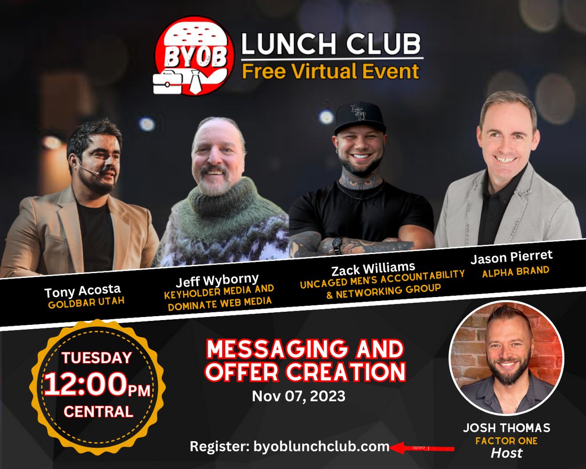 Get ready for today's BYOB!

Join us later at 12 pm Central. You DON'T want to miss this because it’s going to be 🔥!

Comment BYOB if you want an invite 👇👇👇