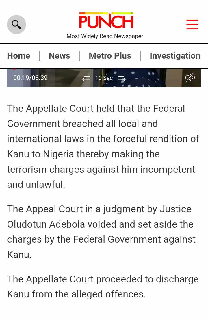UmuodeZone's tweet photo. It's over a year ago that the Nigeria appellate court discharged &amp; acquitted Mazi Nnamdi Kanu yet the Nigerian Govt under #Buhari &amp; its successive Govt under #Tinubu  continue the illegal detention of #NnamdiKanu despite court rulings
#FreeMaziNnamdiKanu  @UN
@hrw @UNWatch https://t.co/fMnm1BrRno