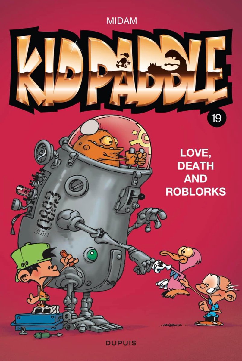 midamkidpaddle's tweet image. Le Kid Paddle 19 est sorti en librairie, pour avoir une chance de remporter l’album dédicacé (spécial X), retweetez cette excellente News 😝 @EditionsDupuis