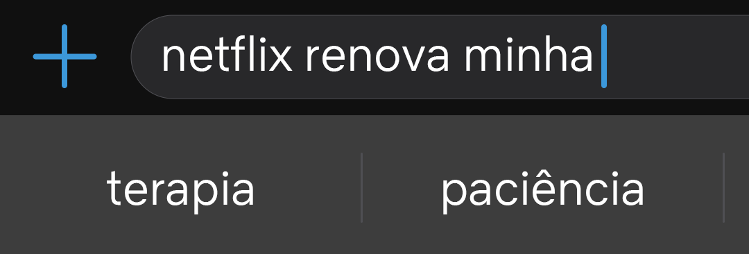 netflixbrasil on X: Deixe seu corretor completar a frase. https