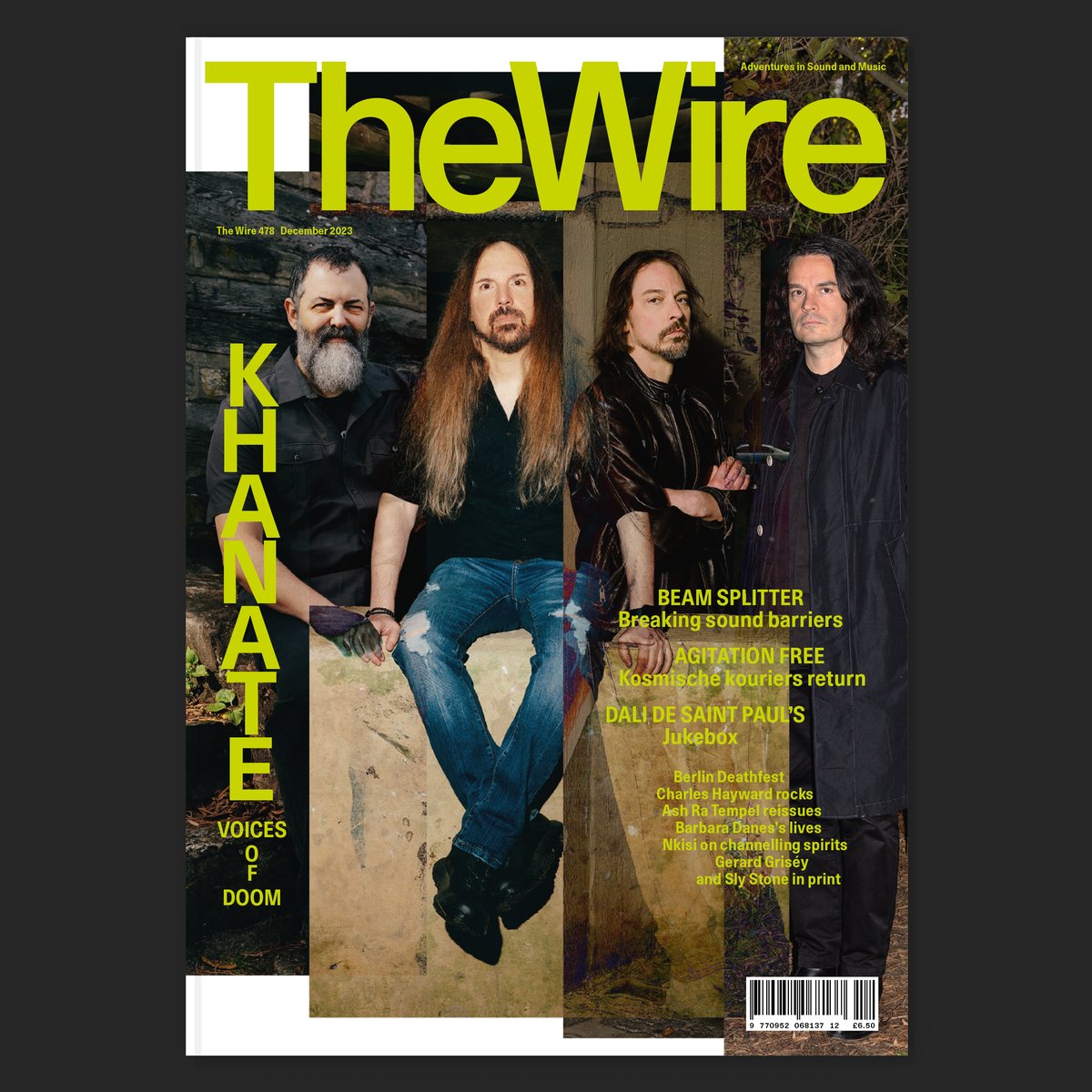 The Wire 478 is out now! thewire.co.uk/issues/478 Khanate: The reconvened avant sludge quartet bring their fifth document of doom in the form of To Be Cruel. By Rob Turner. Plus: Beam Splitter, Dali de Saint Paul, Agitation Free, Mpho Molikeng, Eve Stainton, Galya Bisengalieva