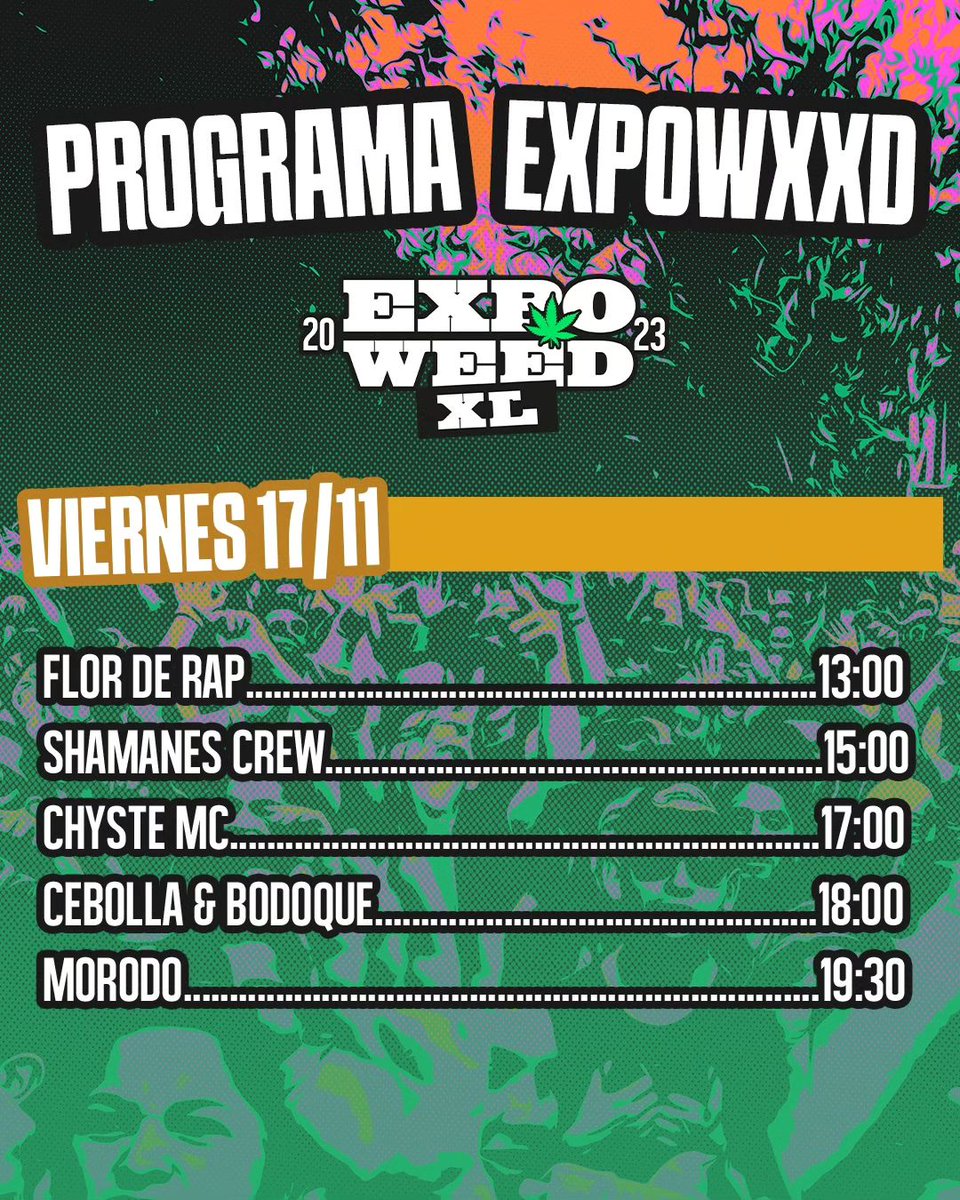 canamochile's tweet photo. 📣 Programa Expowxxd XL 🔥
🕑 Este será el orden y horarios en que se presentará cada artista! 
📌 Ya quedan solo unos pocos días para la IX versión. Asegura tu entrada desde https://t.co/TjLxG5pSHw 👌 https://t.co/bJKmx1Z5ia