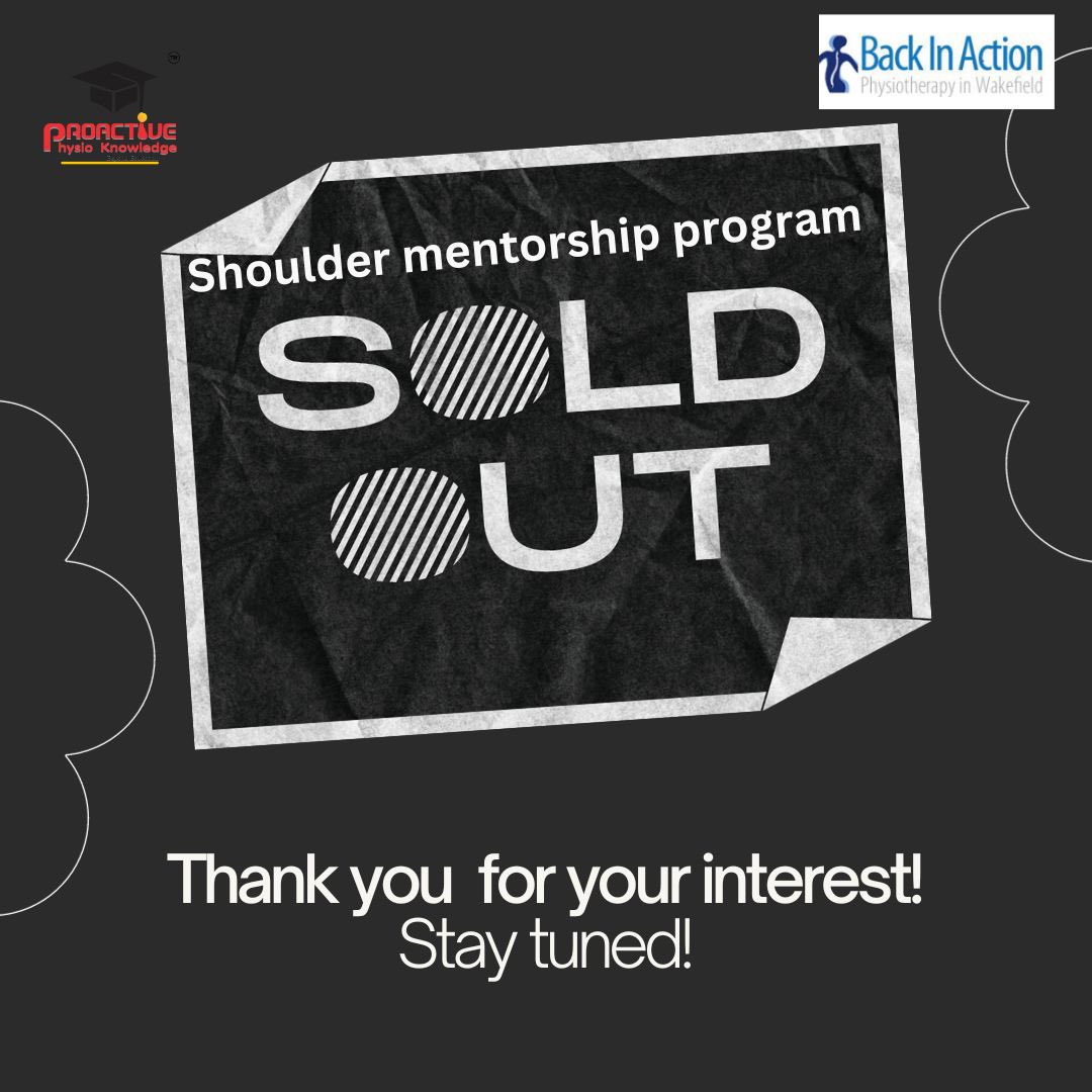 Proactivephysi2's tweet image. Thank you everyone for your response. We appreciate your support and enthusiasm. We are excited to announce that we will be returning next year! If you missed out on this opportunity, don&apos;t worry - you can join our waitlist to be notified when we&apos;re back. Stay tuned