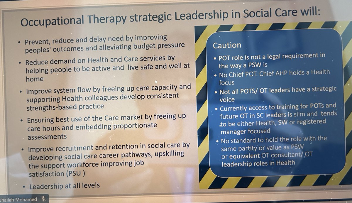 NENCAHPs's tweet photo. Host of powerful messages from the @theRCOT NEY workforce reform event.
#PrincipalOTLeads
#OTLeadership #systemsworking #CCPL #WFDevelopment,
@anitajmottram1 @OT_rach @ArdittoClaire @MohamedSuhailah https://t.co/Gy8rNgVkrl