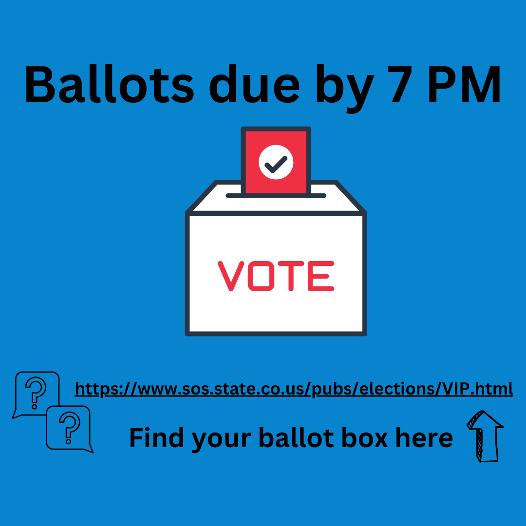 ResignDPS's tweet image. ICYMI - Today is the DAY! Our DPS School Board election needs YOUR vote!  Vote for the future of our children's education and safety.  Ballot box locations at hubs.la/Q026tDTw0. Also, still not sure - here is what we think: tinyurl.com/voteoutincumbe…