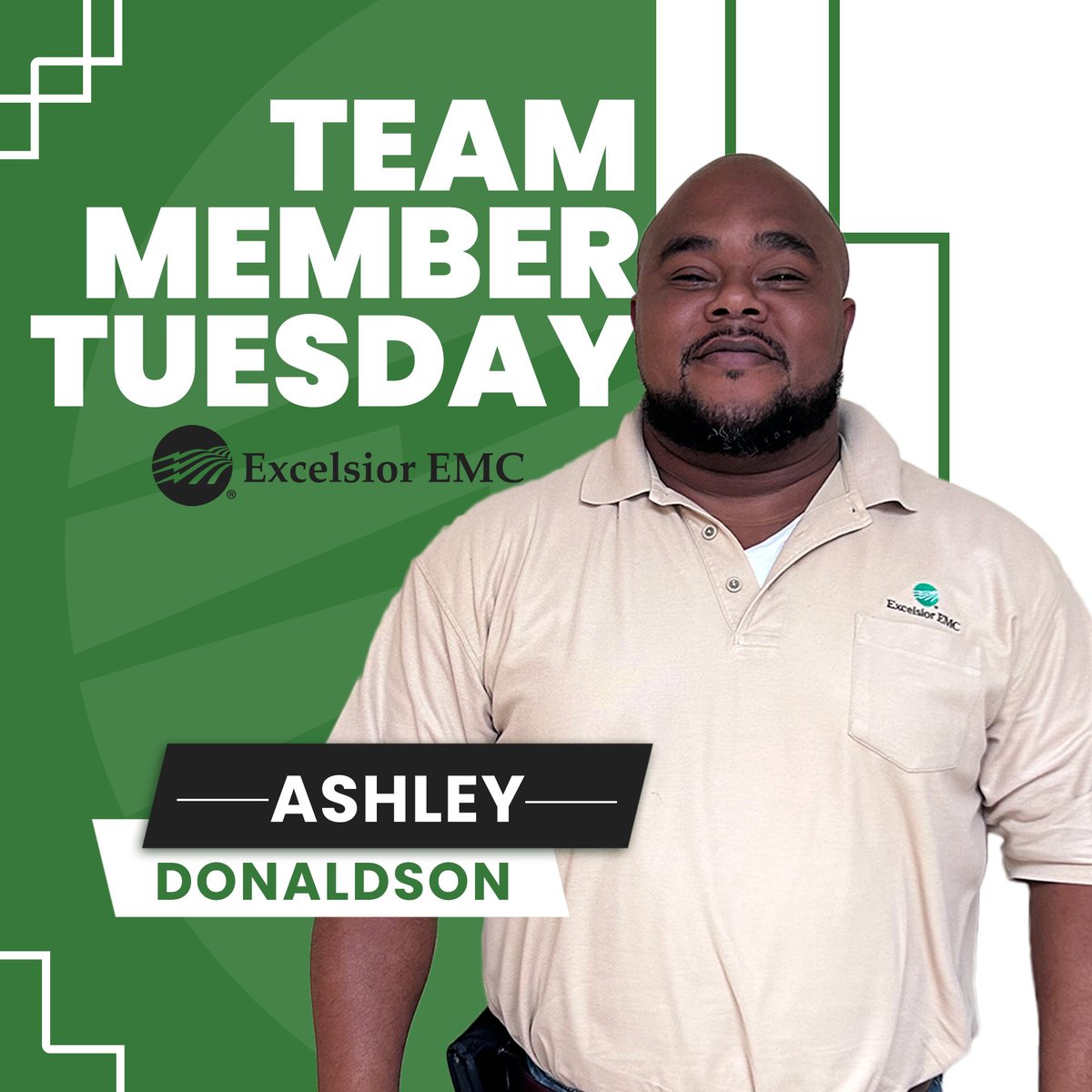 #TeamMemberTuesday
Ashley Donaldson has worked at EEMC for 20 years as a dispatcher. When asked why he likes working at Excelsior EMC, he responded with “Being able to help assist with power restoration and other customer service needs.”