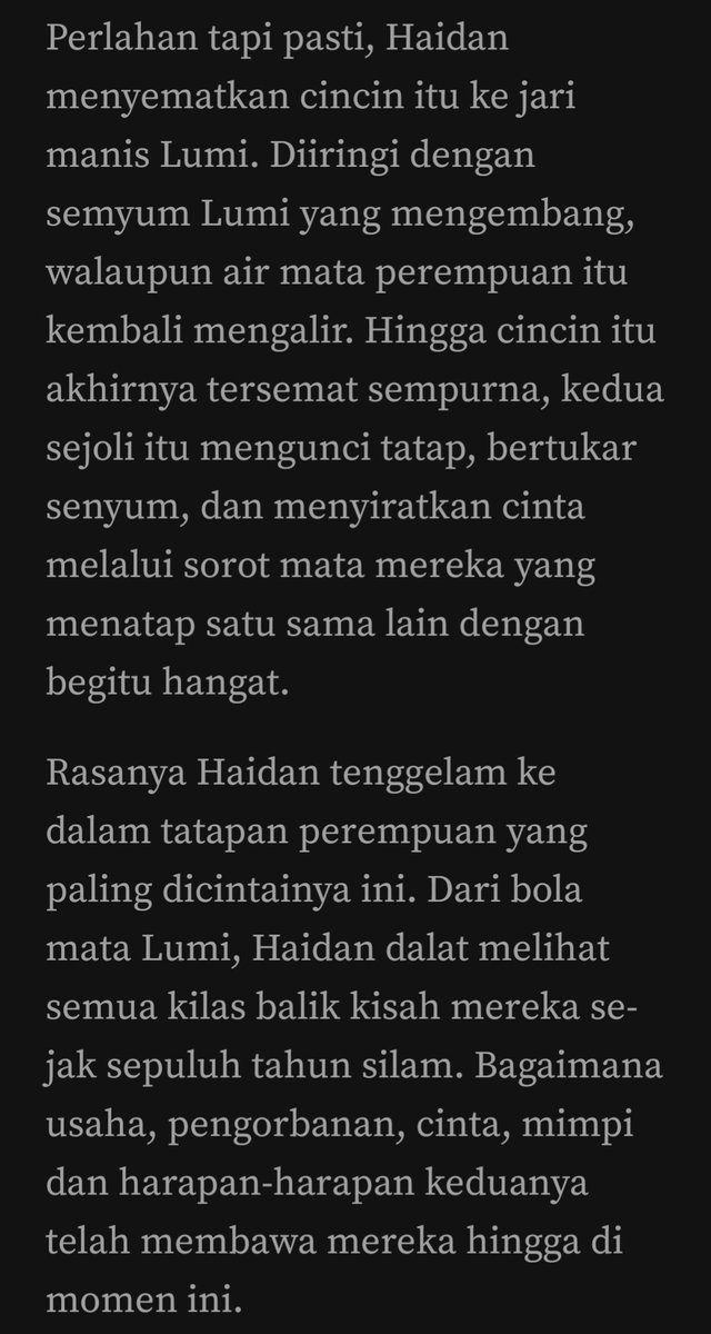 saljuju_'s tweet photo. 2022: 2031:
Did we make it? Yes, we made it
Ekspektasi cuma kepisah empat tahun, realitanya butuh hampir sepuluh tahun buat bersatu lagi
#DanMi https://t.co/6G9wrxros5