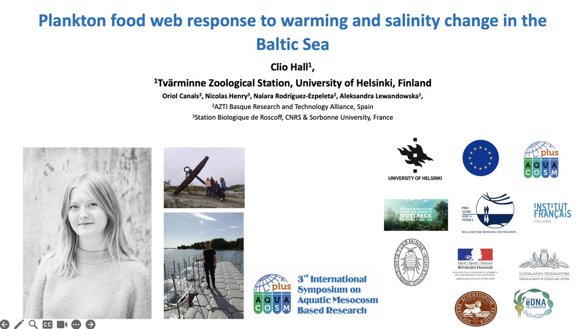Presenting my PhD work tomorrow at <a href="/aquacosm/">AQUACOSM</a> final meeting in #Türkiye! Lovely group of people I have had the pleasure of knowing since the start of my PhD project. Looking forward to seeing what comes next for <a href="/aquacosm/">AQUACOSM</a>!😁