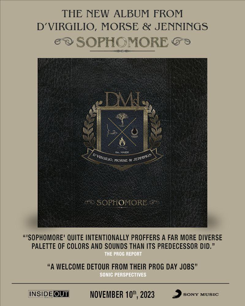Only three more days until “Sophomore” is out! #DMJ #NealMorse #RossJennings #NickDVirgilio #Sophomore #NewAlbum