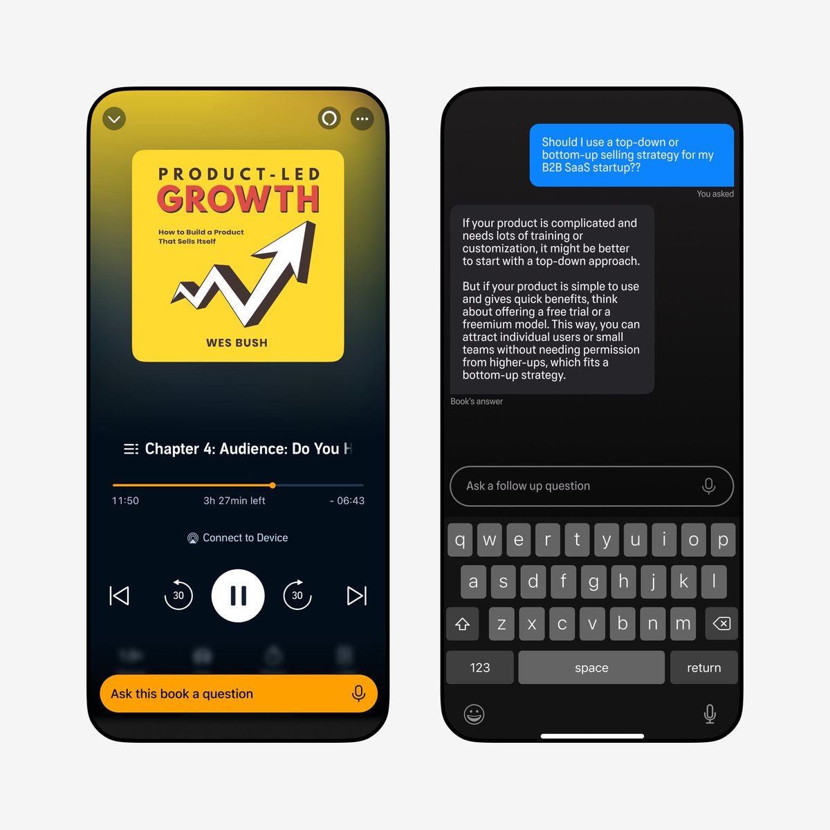 gevdesign's tweet image. I enjoy reference books—ever wished to connect your business questions with your reading? I&apos;ve started using ChatGPT to make those connections. 

I just wish I could ask my audiobook questions. 📚🤓

#ReadingAndLearning #AudiobookChat #ux #ui