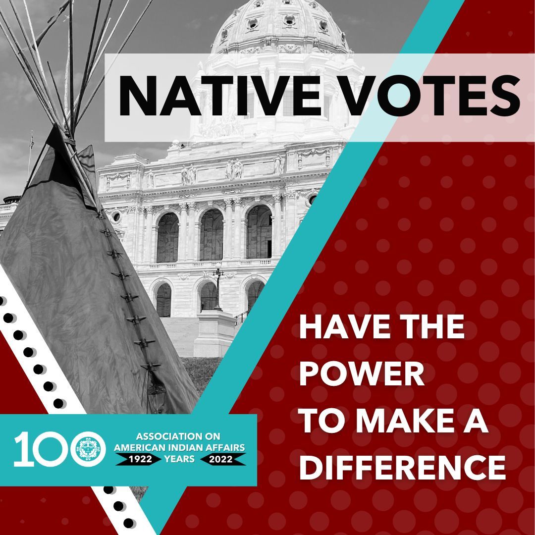 IndianAffairs's tweet image. Voting matters now more than ever. #VOTE TODAY! #Nativevote #NativeAmericanHeritageMonth #SovereigntyBack #Native #Indigenous