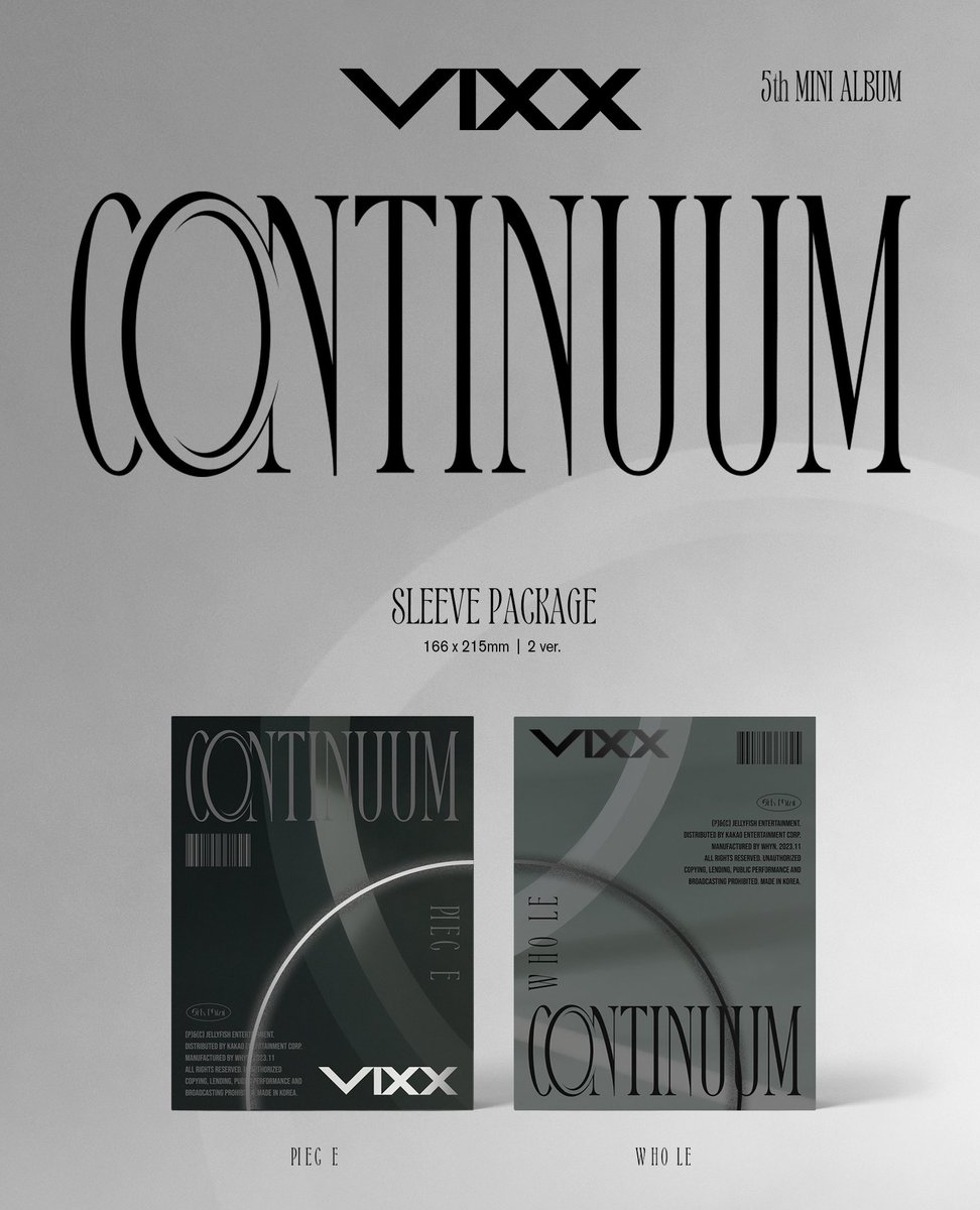 tinypeaces's tweet photo. [Open INA PO] VIXX 5th Mini Album - Continuum

💰285k / DP 100k - random version

- sealed, first press
- form &amp; more details: https://t.co/sSwM0rygxf

Close 19 Oct (20.00 WIB)
📍Tangerang, INA https://t.co/4wLp7Kp89p