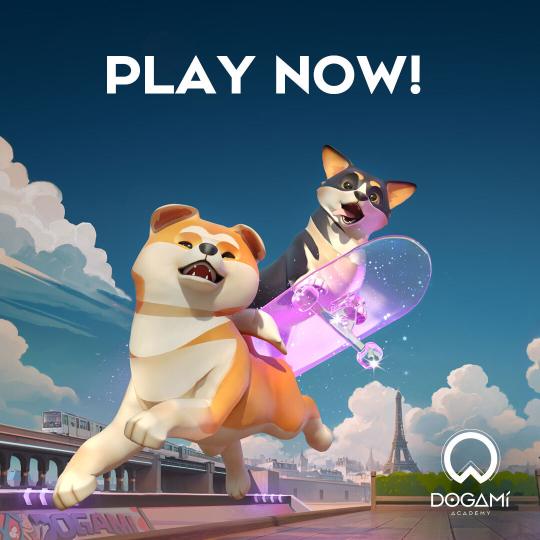 Calling all Dogamers! 🎮🐾 

#DOGAMÍAcademy is now live! Enter the Academy and unleash your companions!

👉 Early Access exclusively for NFT holders
🎮 How to play: urlz.fr/ojMQ

Challenge the best, rise to glory and earn your $DOGA rewards!
