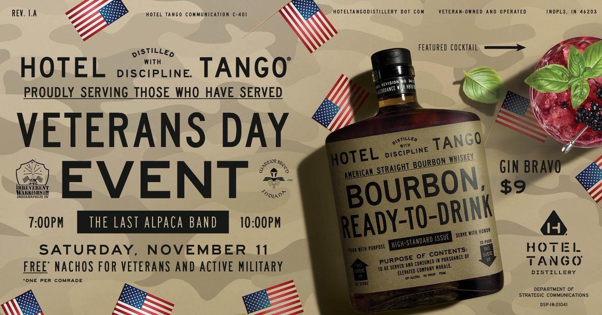 Hotel Tango Distillery tweet media