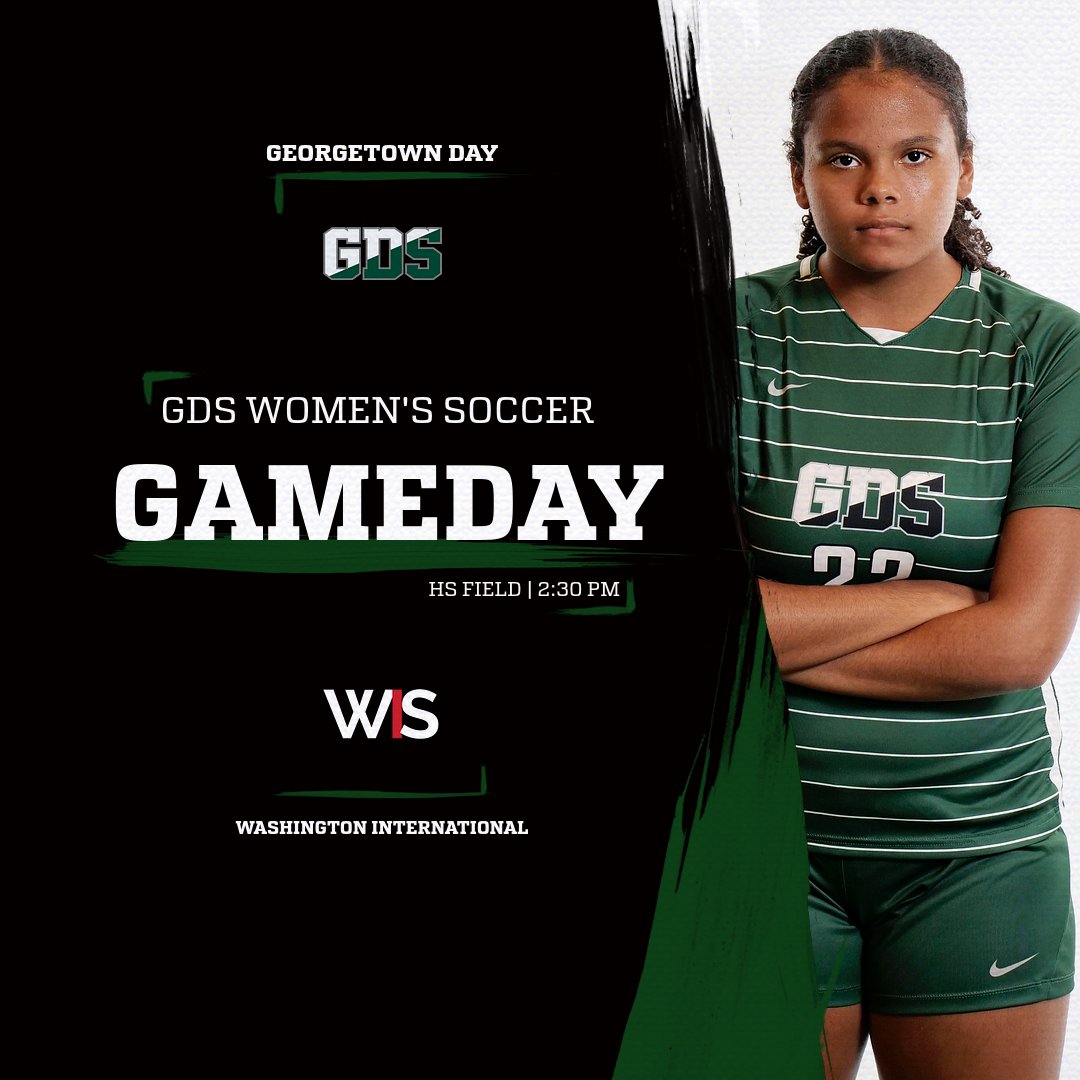 TODAY, GDS Women's Varsity Soccer hosts Washington International in the first round of the <a href="/DCSAASports/">DC State Athletics</a> Championships! 4:30 PM on the High School Field!

#GoHoppers