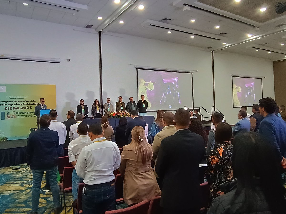 Ya se vive el V Congreso Internacional  de Ciencias Agrarias y Ambientales  #CICAA2023 de <a href="/UniversidadUNAD/">Universidad UNAD</a> 🌍💨☀️🍃¡Un espacio para reflexionar los desafíos en torno a la Biodiversidad y Ruralidad para la Innovación  Social #MasUNADmásEquidad