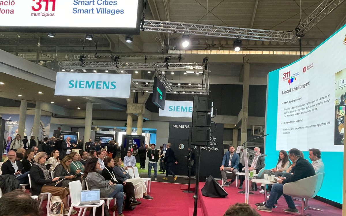 intdiba's tweet photo. 🏙🔀Organitzem una sessió amb l'@AjSantBoi sobre la iniciativa https://t.co/Ya1DCHLSEb @living_eu de la transició digital a les ciutats a l'estand @diba #DIBASCEWC a l'Smart City Expo World Congress
✅Hi participen també @digitalEU @ajmanresa @stadgent #scewc23 #InternacionalDiba https://t.co/XUJyoj1QpO