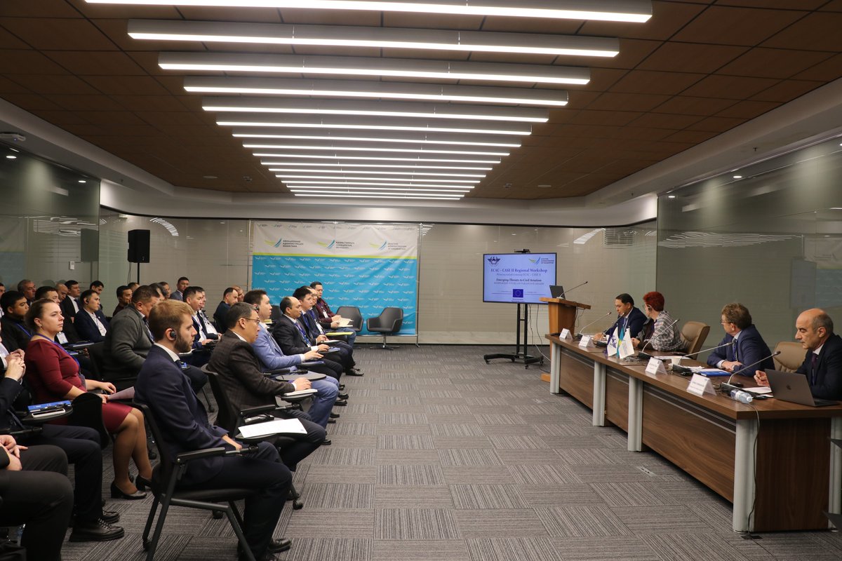 @CASE_II_Project, implemented by @ECACceac & funded by @EU_FPI, has delivered its first regional workshop in Central Asia on the topic of Emerging Threats from 2-3 November in #Astana. 32 participants attended from Kazakhstan, Kyrgyzstan, Tajikistan, and Uzbekistan.