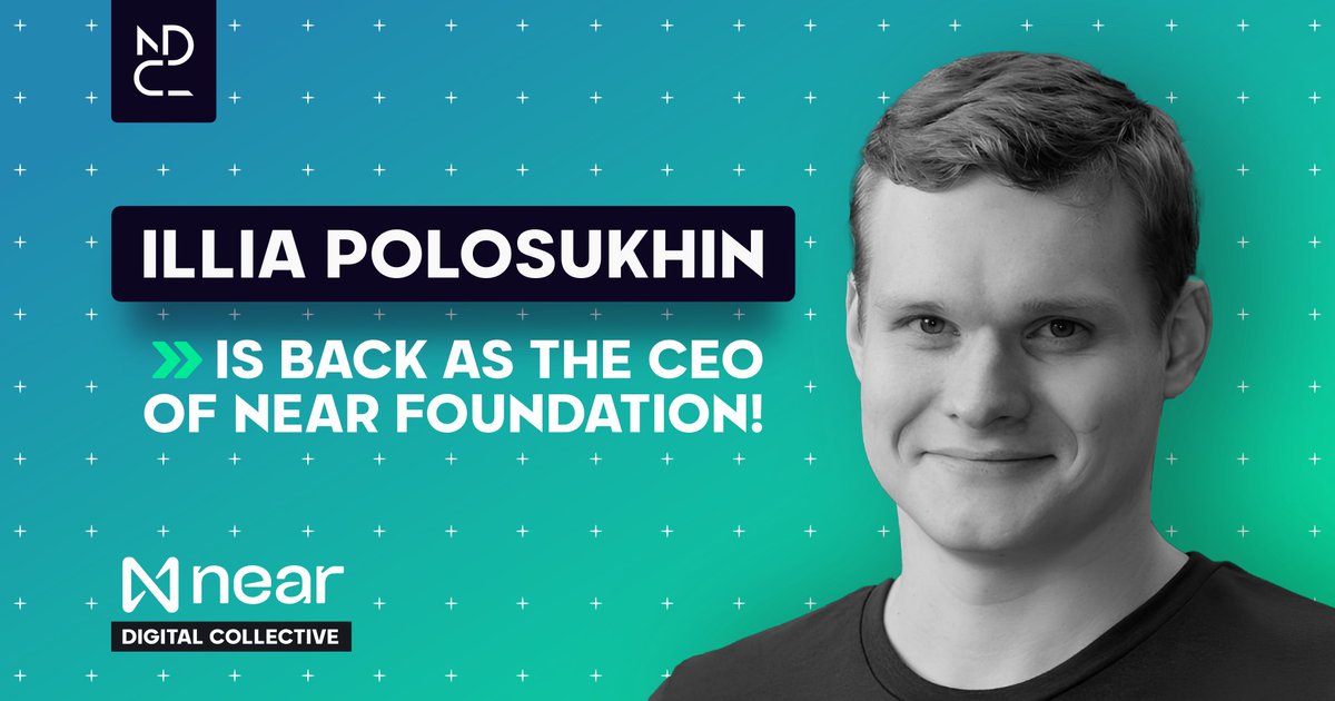 NEAR Family πΊπΈ (@near_family) on Twitter photo π’ <a href="/ilblackdragon/">Illia (root.near) (πΊπ¦, β)</a> is back as the CEO of <a href="/NEARFoundation/">NEAR Foundation</a> π
#NEARCON2023 couldnβt kick off any better. With the visionary leadership and incredible achievements, Illia is all set to build the true Open Web.
Nearians are excited to welcome him back as Near Foundation CEO and π’ <a href="/ilblackdragon/">Illia (root.near) (πΊπ¦, β)</a> is back as the CEO of <a href="/NEARFoundation/">NEAR Foundation</a> π
#NEARCON2023 couldnβt kick off any better. With the visionary leadership and incredible achievements, Illia is all set to build the true Open Web.
Nearians are excited to welcome him back as Near Foundation CEO and