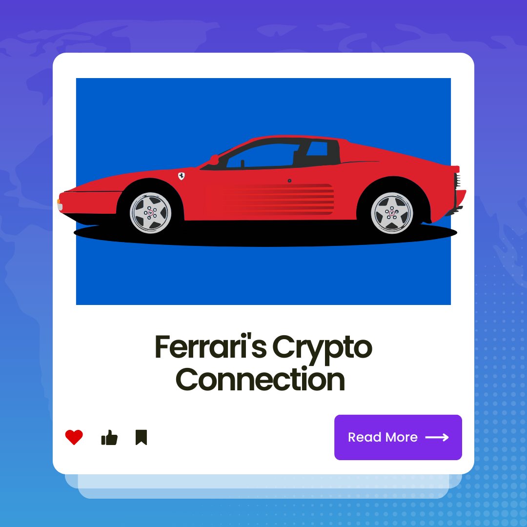 Did you know? Ferrari has teamed up with BitPay to let crypto enthusiasts in the U.S. buy their dream cars with bitcoin, ether, and USDC. How do you feel about luxury cars and crypto coming together? Share your thoughts! 🤩 #CryptoRides #FerrariRevolution #DigitalCurrency