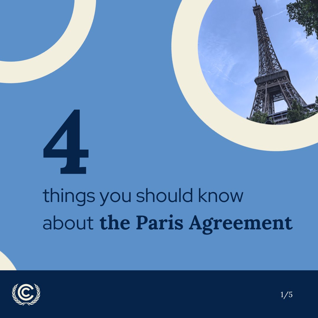 🤔 Why is the Paris Agreement so important?

🧐 It's the only legally binding global agreement on combatting climate change.

The #globalstocktake tells us: #COP28 is where we must accelerate action on the Paris Agreement goals.

Find out more 🧵👇