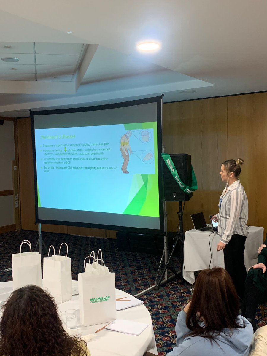Cheryl Abernethy (Medicines Information Pharmacist) delivered an excellent talk at the Palliative Care Link Nurse Study Day! <a href="/WWLNHS/">WWL NHS</a>