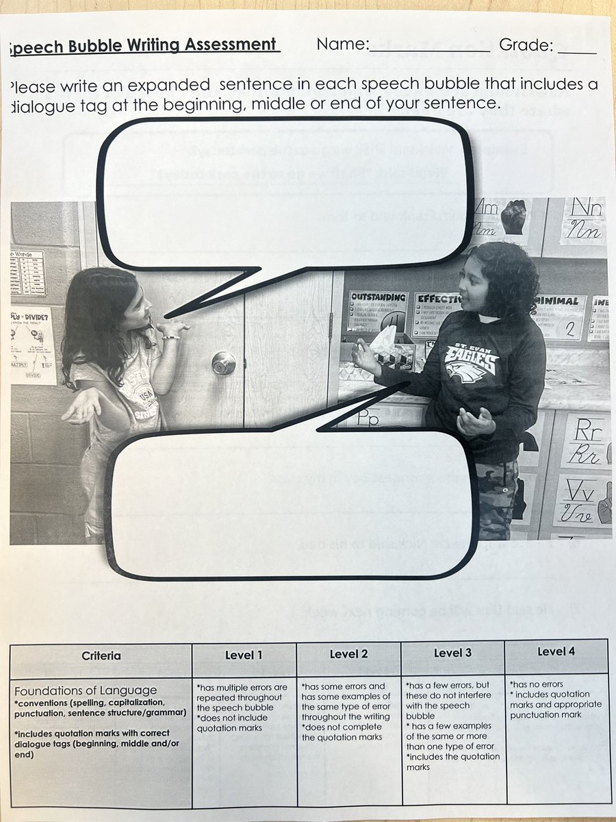 Mrs. Alaimo (@mrsalaimoscrew) on Twitter photo Having fun with our “Speech Bubble Writing Assessment” today! 😂✍🏼📝 <a href="/St_EVAN_Caledon/">St. Evan Catholic Elementary School</a> Having fun with our “Speech Bubble Writing Assessment” today! 😂✍🏼📝 <a href="/St_EVAN_Caledon/">St. Evan Catholic Elementary School</a>