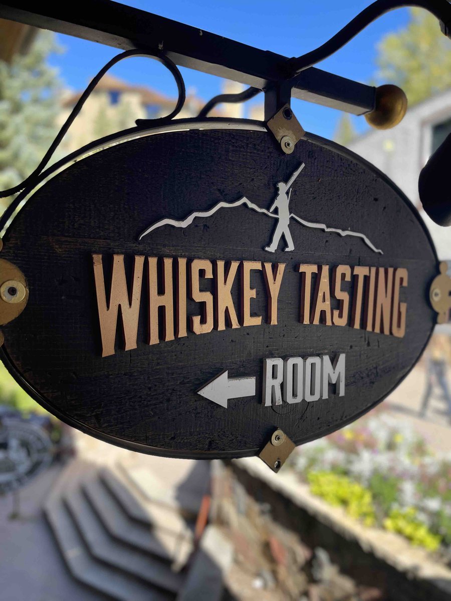 If you are looking for a sign, here ya go. See you soon! #vail #whiskeyweather #10thMountainWhiskeyAndSpiritCompany #tastingroom