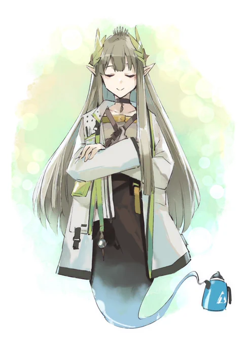 ミュルジス #アークナイツ版深夜の真剣お絵かき60分一本勝負 