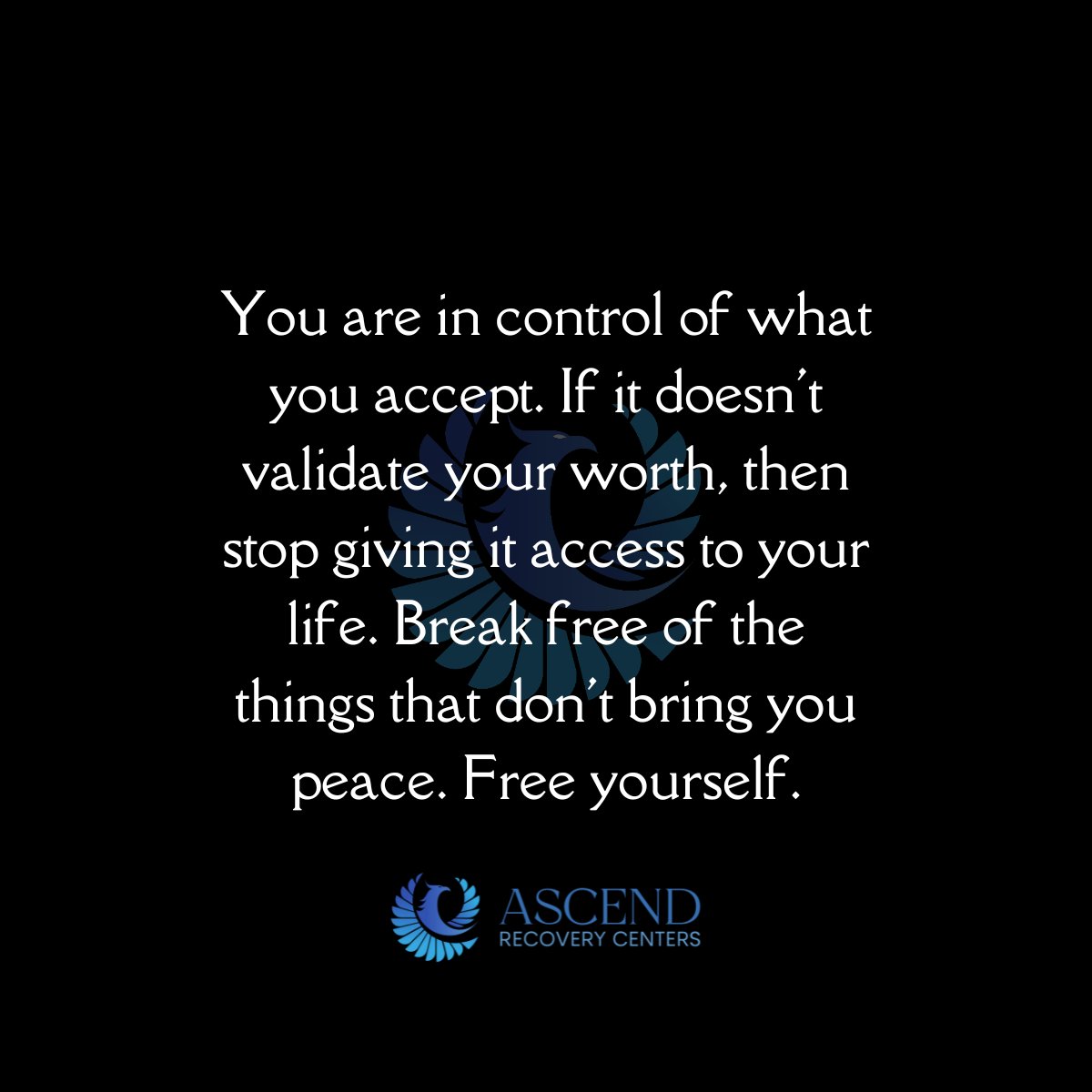 Free yourself...💙
#recoveryisfreedom #addictedtochange #wedorecover #peace #serenity #soberlife #ascending #acceptance #sobermovement #RecoveryPosse