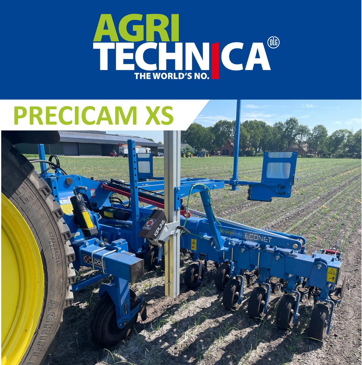 Carresas's tweet photo. 🌱𝗡𝗢𝗨𝗩𝗘𝗔𝗨𝗧𝗘́ 𝗔𝗚𝗥𝗜𝗧𝗘𝗖𝗛𝗡𝗜𝗖𝗔 𝟮𝟬𝟮𝟯🌾
À partir du 𝟭𝟮 𝗻𝗼𝘃𝗲𝗺𝗯𝗿𝗲 𝟮𝟬𝟮𝟯, venez découvrir une de nos nouveautés au salon AGRITECHNICA:
👀𝗣𝗥𝗘𝗖𝗜𝗖𝗔𝗠 𝗫𝗦, l'interface de guidage pilotée par la caméra KIPLINE pour les cultures spécifiques. https://t.co/YRPi8qzXcG