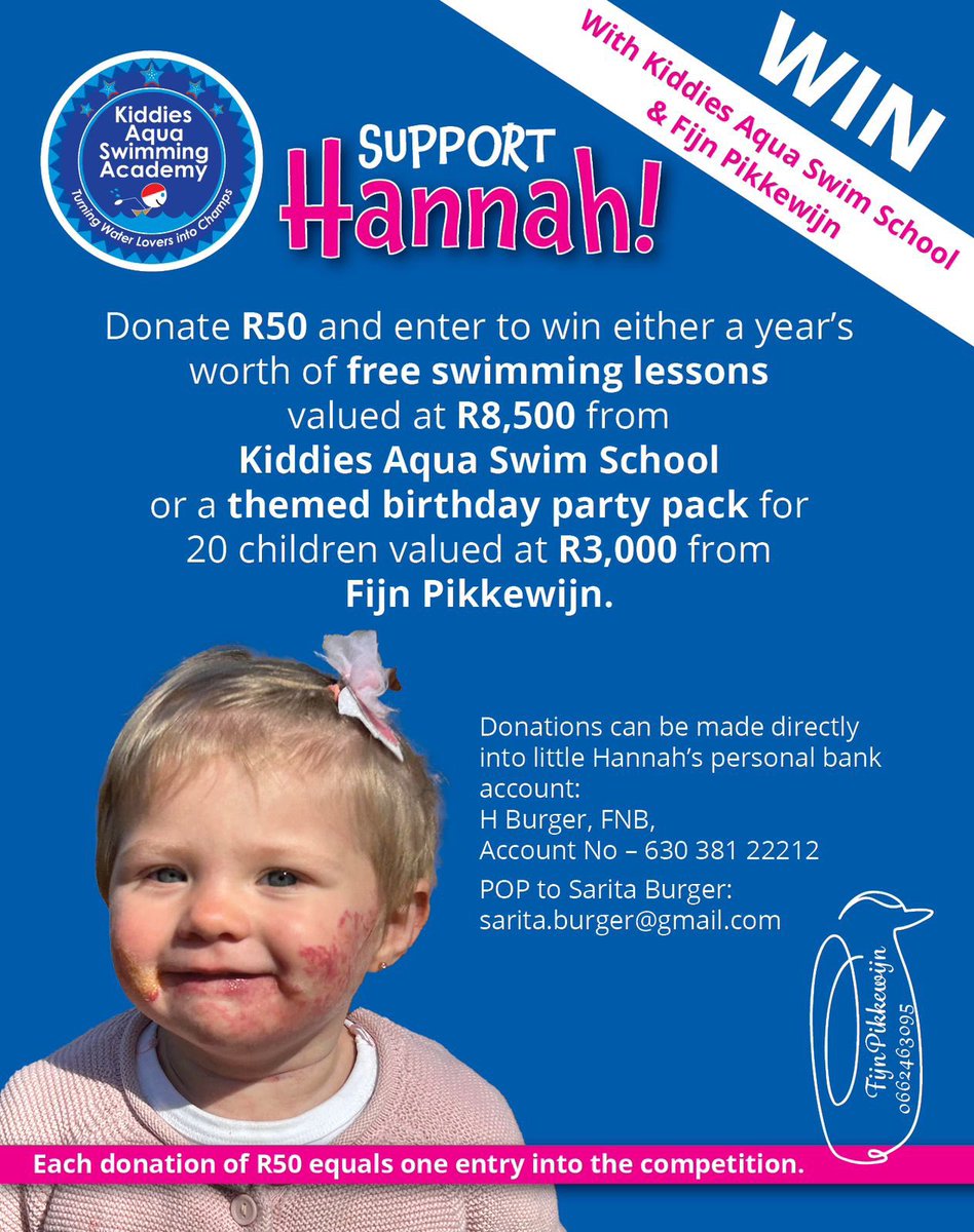 Support Hannah!!Thanks to @kiddiesaqua for this amazing support!!