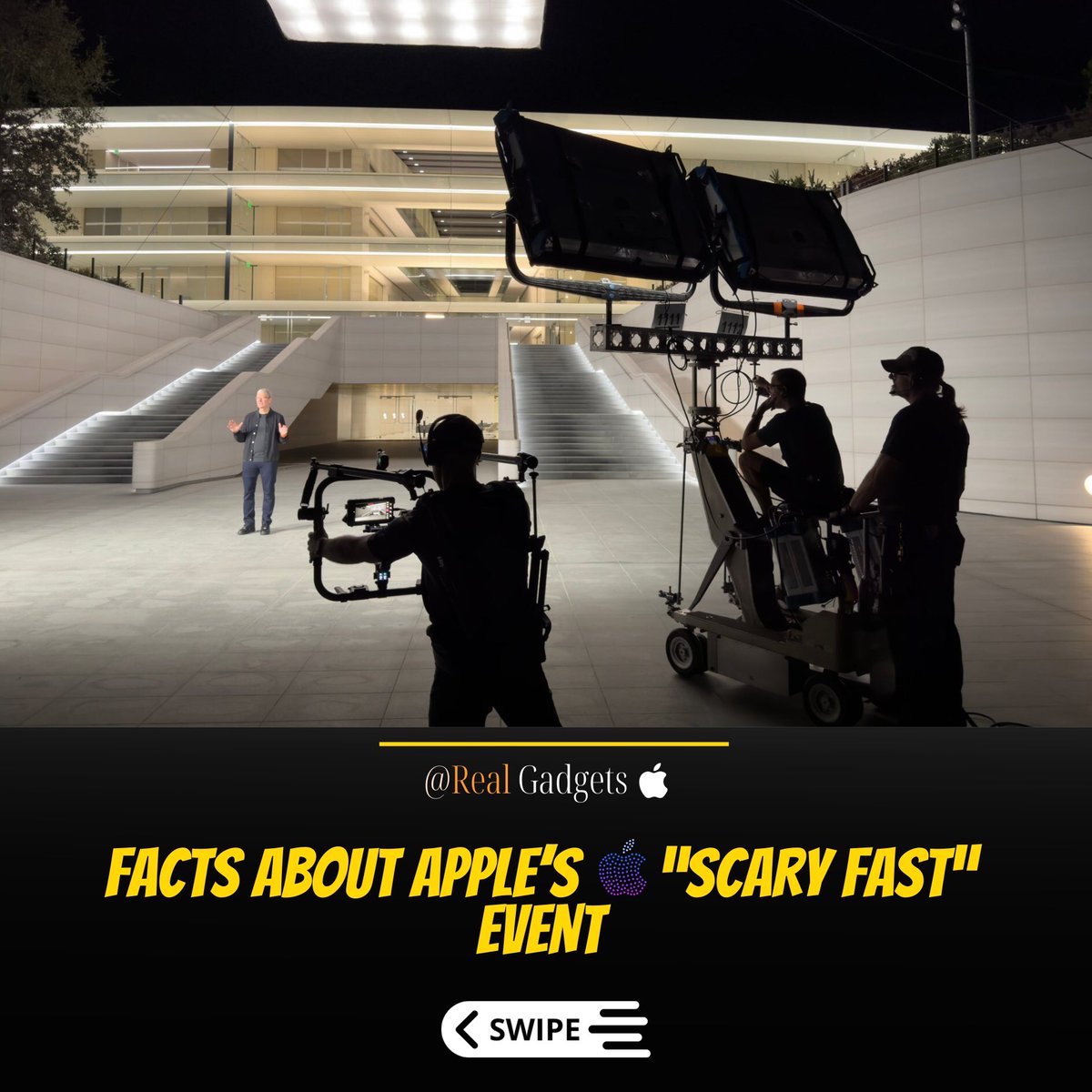 real_gadgets's tweet image. &quot;🍎✨ Unveiling the Magic: A Peek into the Latest Apple Event! 📱💫 #AppleEvent2023 #TechRevelations #AppleMagic