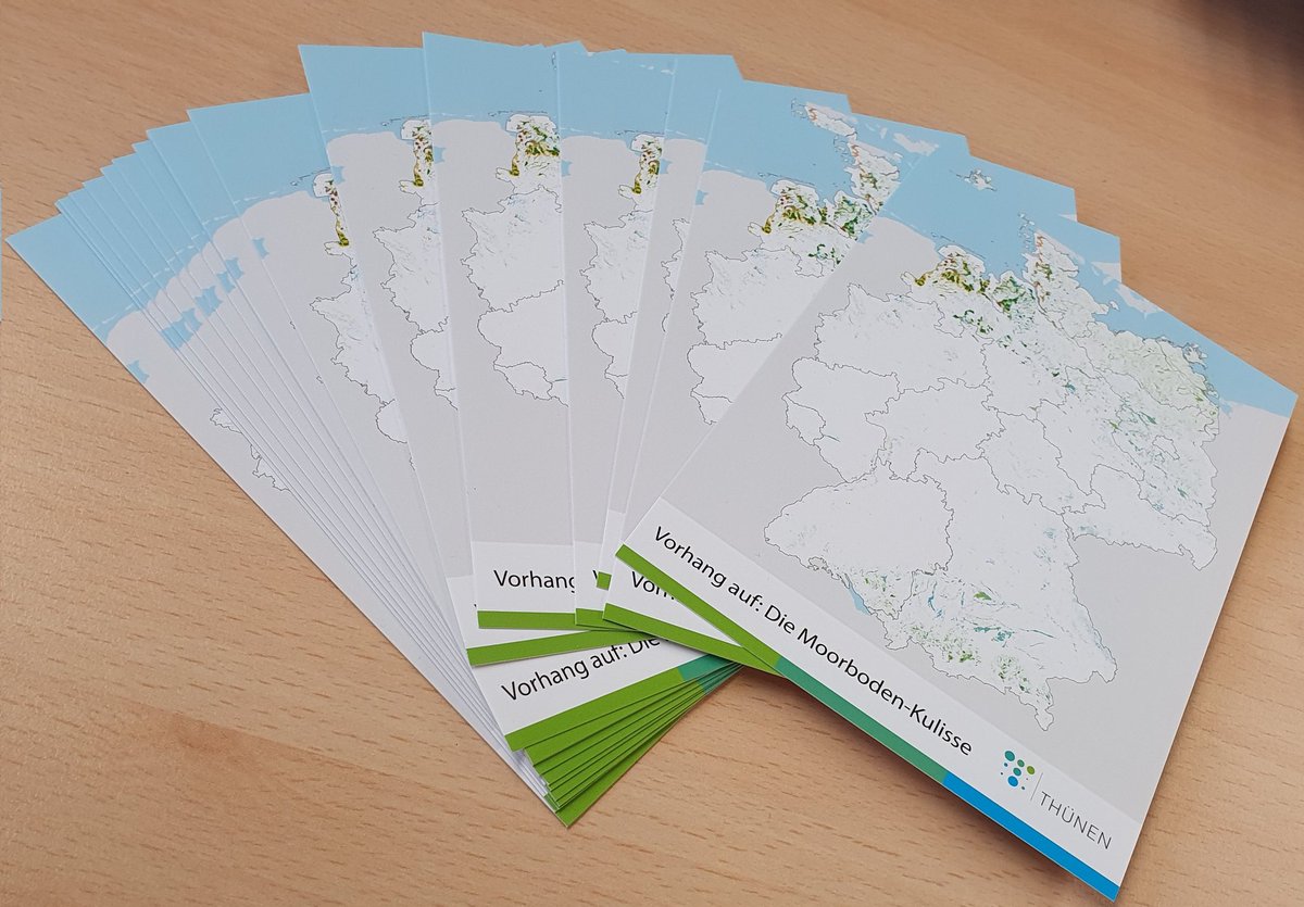 Die #Moorbodenkulisse gibt's nun auch als Postkarte vom <a href="/Thuenen_aktuell/">Thünen-Institut</a>! 😃🥳