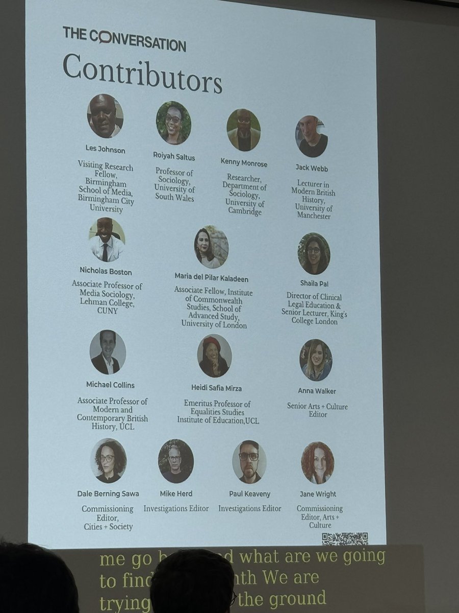CuriousCaribe's tweet photo. The amazing work of @MariaKaladeen @WindrushMuseum @75Windrush among many others at the @MuseumsAssoc conference today. You’re making such an impact! 💛 #Museum2023 👏🏽👏🏽👏🏽 🌟 https://t.co/aq8ePDk7vr