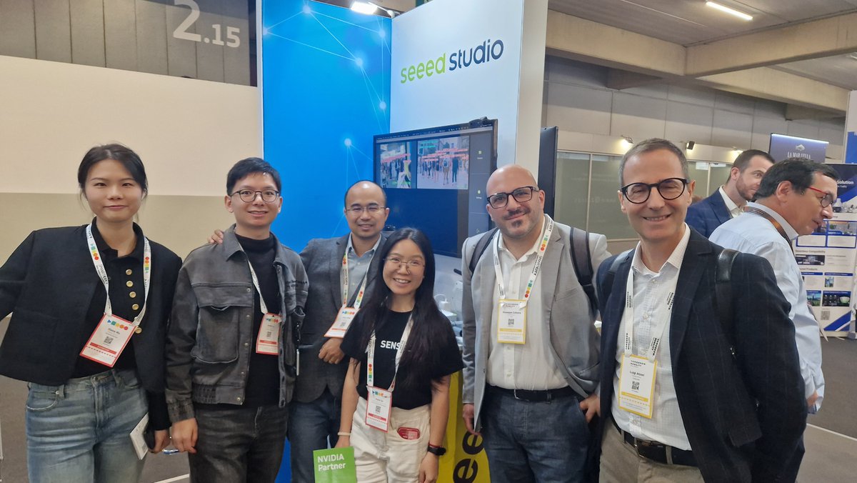 seeedstudio's tweet image. 🚀Kicking off @smartcityexpo! Come visit our Stand F90 with @LoRaAlliance, explore our 𝗔𝗱𝘃𝗮𝗻𝗰𝗲𝗱 𝗣𝗲𝗿𝗰𝗲𝗽𝘁𝗶𝗼𝗻 𝗦𝘆𝘀𝘁𝗲𝗺 𝗳𝗲𝗮𝘁𝘂𝗿𝗶𝗻𝗴 𝘀𝗺𝗮𝗿𝘁 𝘀𝗲𝗻𝘀𝗶𝗻𝗴 𝘁𝗼 𝗻𝗲𝘁𝘄𝗼𝗿𝗸𝗶𝗻𝗴, 𝗲𝗱𝗴𝗲 𝗔𝗜, 𝗮𝗻𝗱 𝗰𝗹𝗼𝘂𝗱 solutions for smart cities!! #SCEWC23