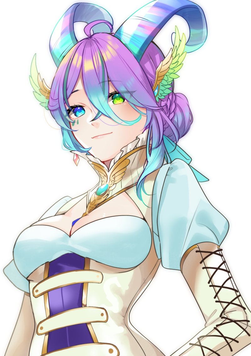 「創作っ子落書き① レインボーフローライト」|檎太郎🍎アクキー通販中のイラスト