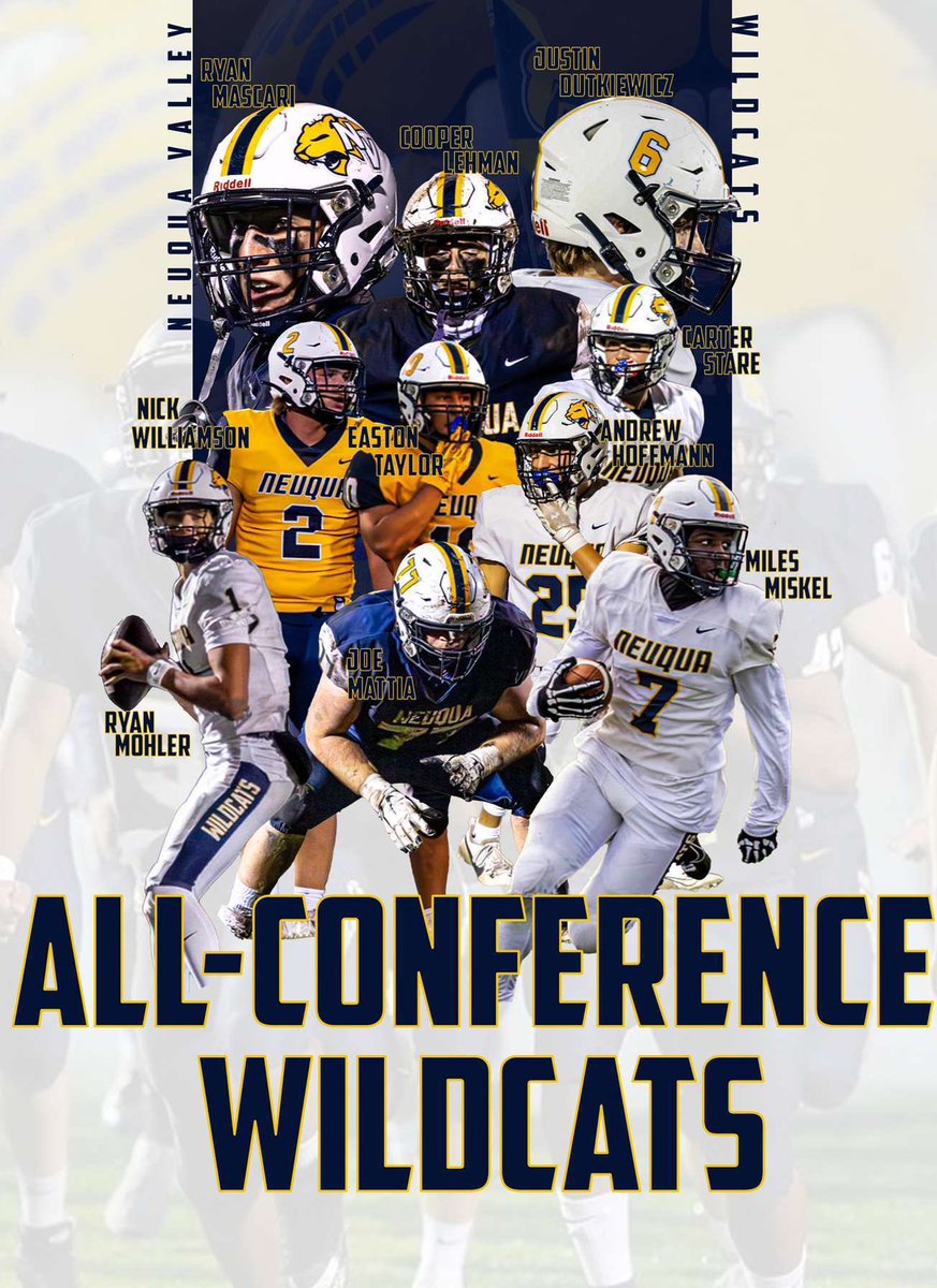 Proud to say I received all conference at linebacker in a tough DVC <a href="/NVHS_Football/">Neuqua Valley Football 🏈</a>