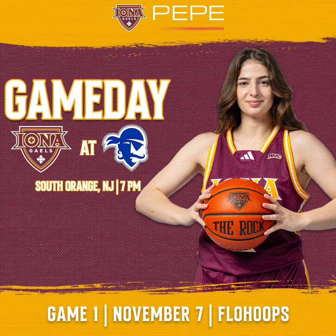 𝙂𝘼𝙈𝙀𝘿𝘼𝙔: 𝙒𝙚’𝙧𝙚 𝘽𝘼𝘾𝙆!

🆚: <a href="/SHUWBB/">Seton Hall Women’s Basketball</a>
📅: TONIGHT
⏰: 7 p.m.
📺: Pirate Sports Network (@FloHoops)
📍: Walsh Gymnasium

📊: ionagaels.com/livestats

#LockedIn #BeTheStandard #GaelNation