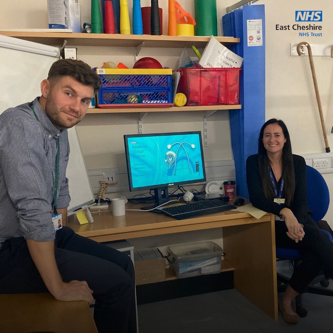 It's been a morning of learning and problem solving for our Outpatients team. Thanks to Vicki Austin and Jack Mullins (pictured) as well as Simon Hogan and Gareth Redfern – 4 of our advanced practitioner team who shared case studies to promote discussion of improving patient care