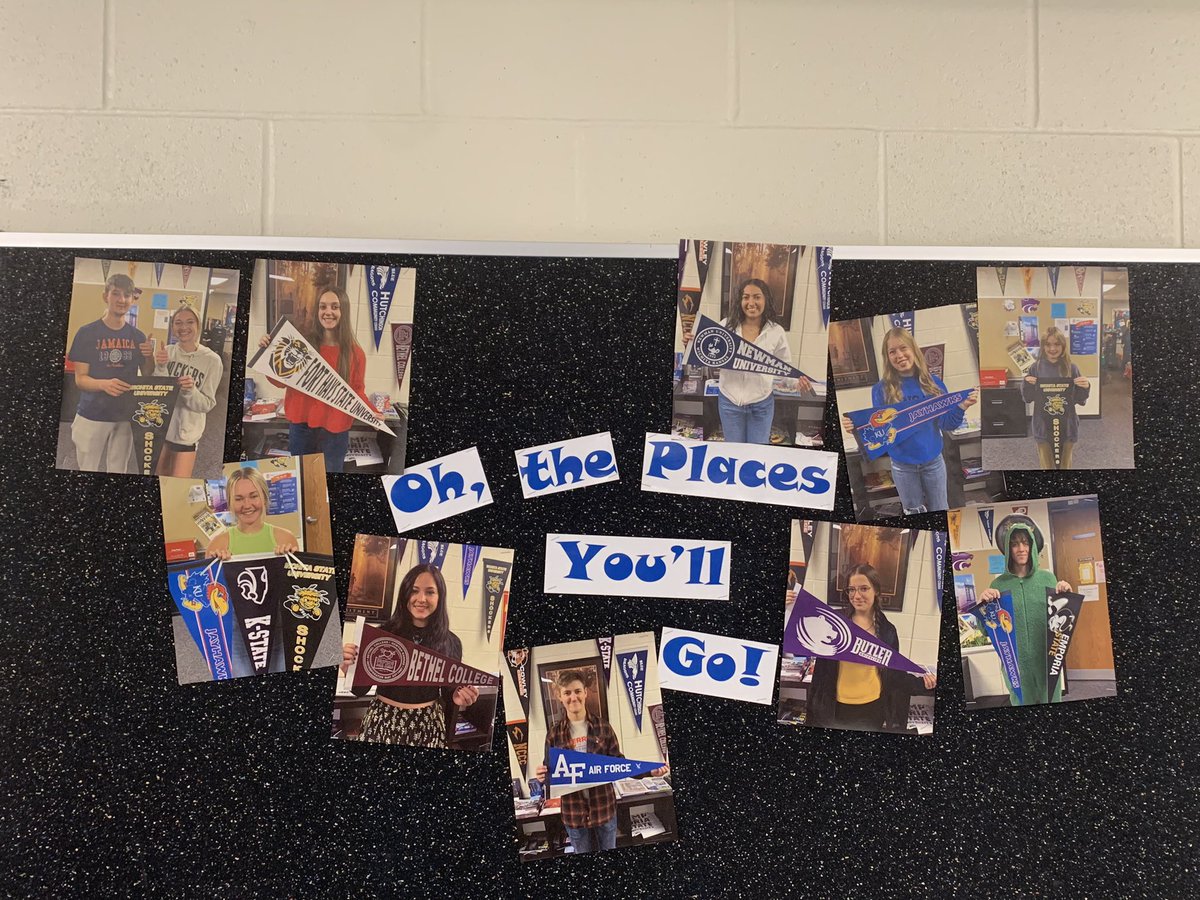 joshuajohnsonKS's tweet photo. Many students already accepted to colleges across the state.  Get your application in between 11/7-11/9 for @ApplyKS free application days.  #HalsteadHS @WichitaState @KState @UnivOfKansas @FortHaysState @bethelks @NewmanU @ButlerCC @emporiastate https://t.co/Lpdx26xzZx