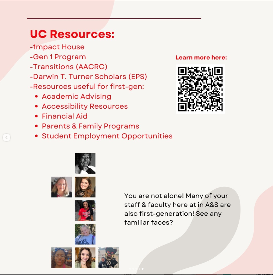 artsci_advising's tweet image. November 8 is National First-Generation College Student Day! Join A&amp;amp;S Wednesday &amp;amp; Thursday for a first-gen celebration in French Hall West from 11:00 am - 2:00 pm. #FirstGenUC #CelebrateFirstGen #AandSProud