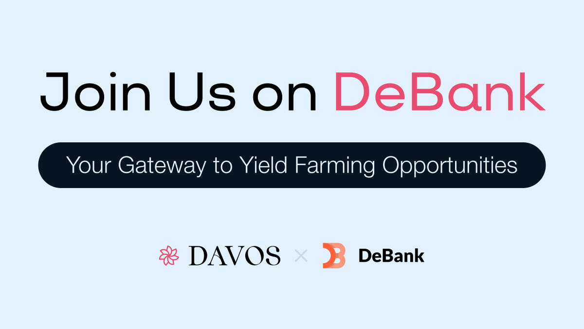 We heard @DeBankDeFi is the latest hotspot for DeFi users, so it piqued our interest. 👀 Exciting yield farming opportunities await! We'll be reaching out to you shortly with exclusive details. Remember to keep those DMs unlocked. 🤝 debank.com/official-accou…