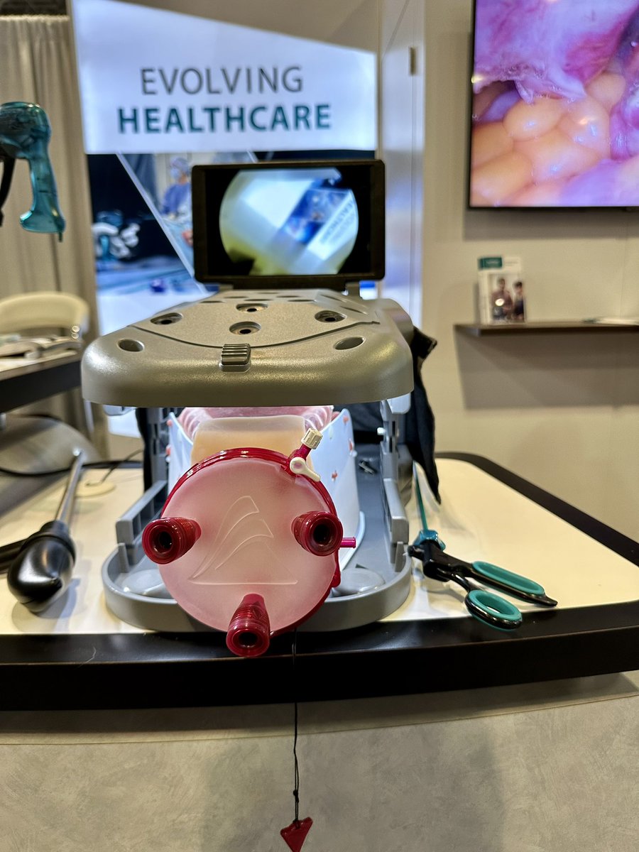 We’re ready for you! Come by booth 802 from 9-10AM today get 1:1 #vNOTES coaching from Drs. Jan Baekelandt &amp; <a href="/1Grovermay/">GEMay</a> on our #Simsei high-fidelity hysterectomy tissue models. #AAGL23 <a href="/AAGL/">AAGL</a>