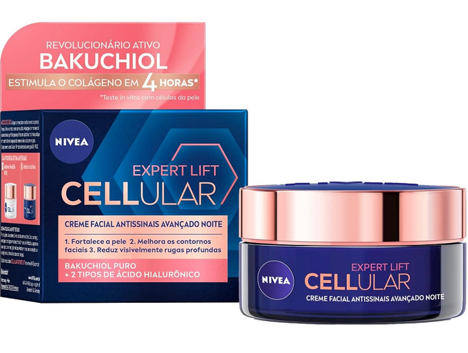 NIVEA Creme Facial Antissinais Cellular Lift Noite 50ml