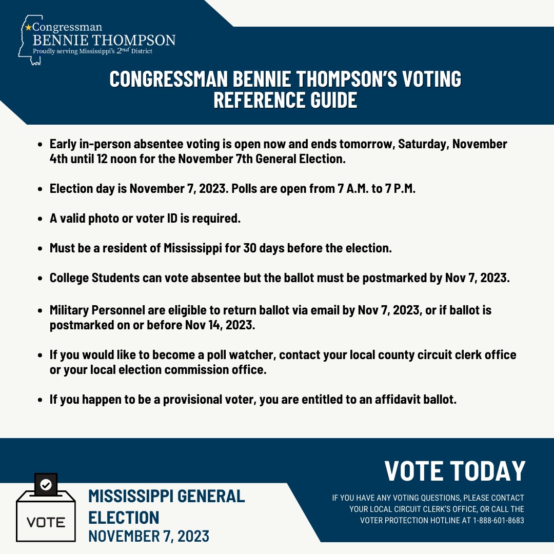 Rep. Bennie G. Thompson tweet media